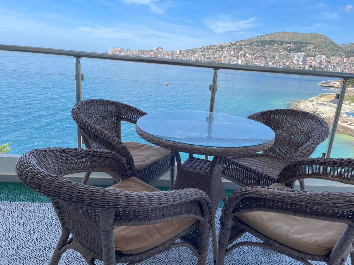 1-Stunning Sea View Apartments! Sarandë Exteriör bild