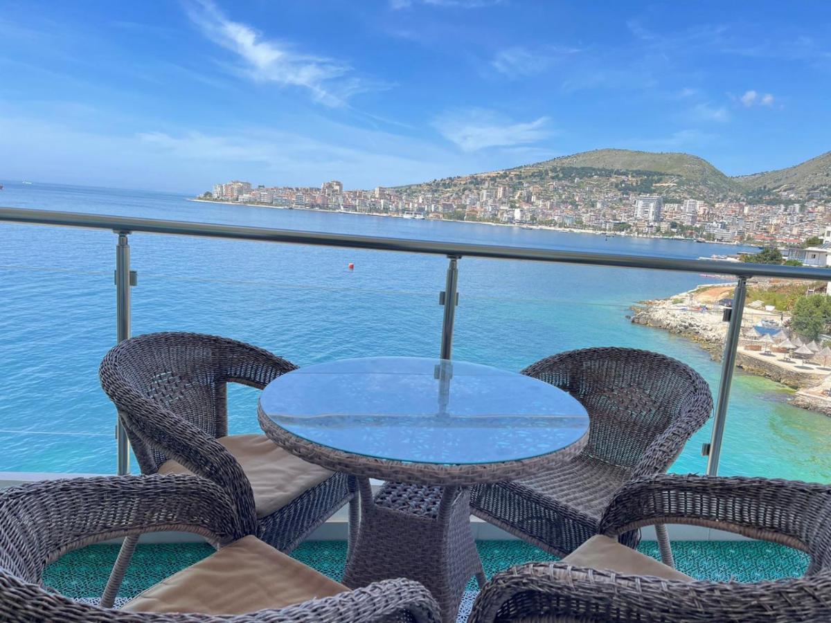 1-Stunning Sea View Apartments! Sarandë Exteriör bild
