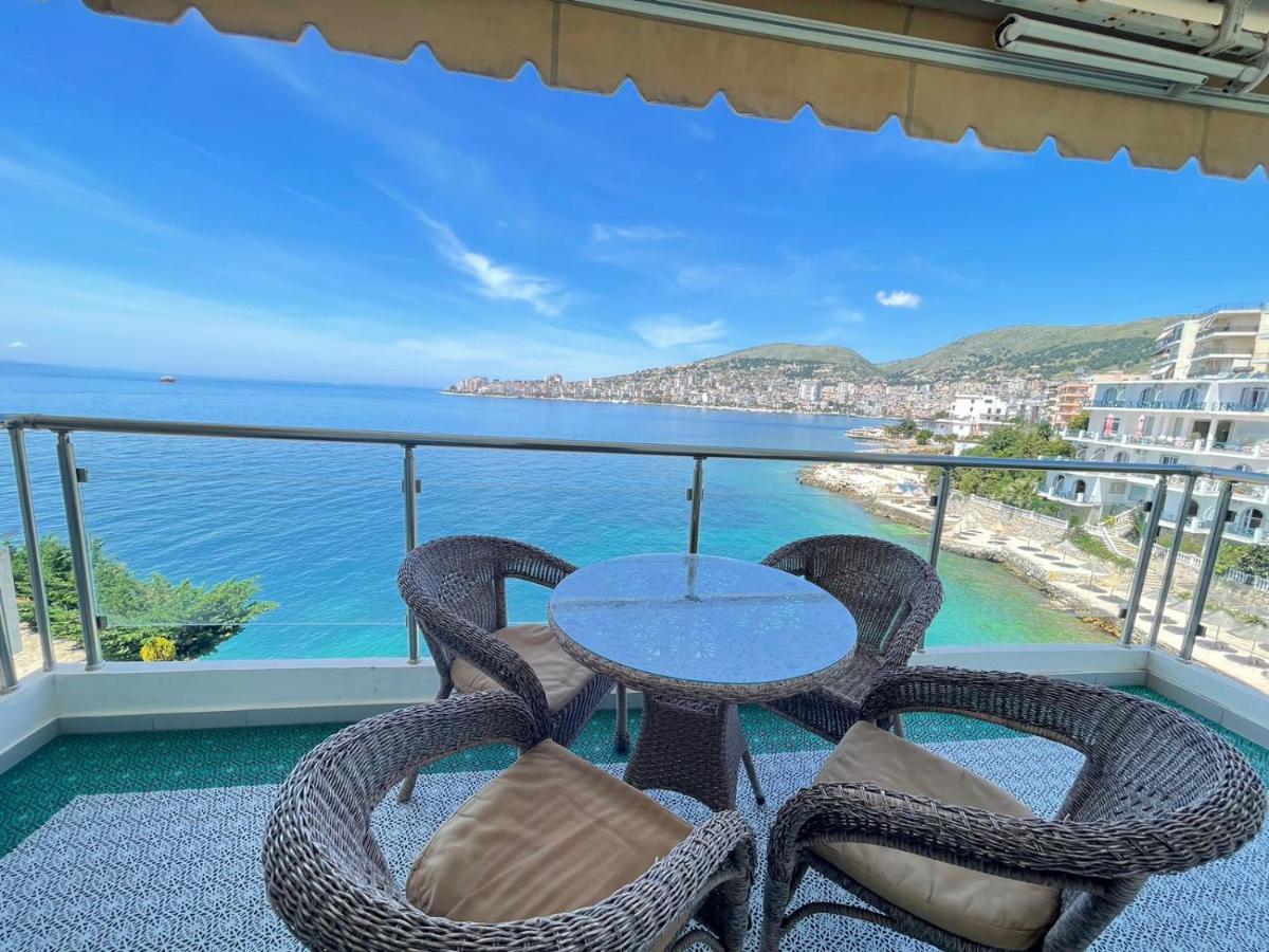 1-Stunning Sea View Apartments! Sarandë Exteriör bild